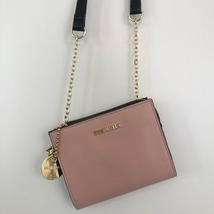 Steve Madden Pink & Black Crossbody